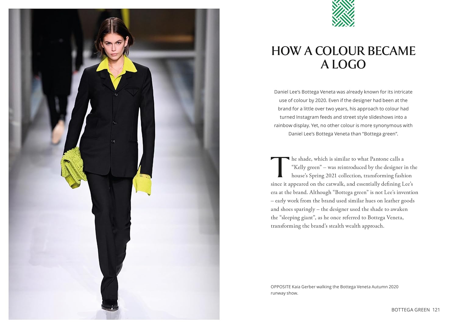Hintsdeco Books Βιβλίο Τέχνης Βιβλίο Τέχνης Fashion Little Book of Bottega Veneta Πράσινο 13x1.5x19 cm Hintsdeco