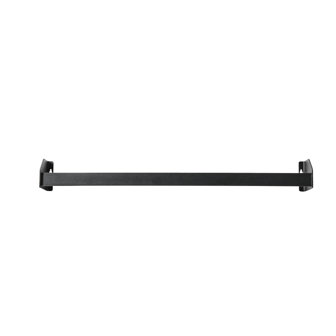 μάστρα Τοίχου Μονή Tetsu Μεταλλική Μαύρη Powder Coated L60xD7xH7 Cm MUUBS