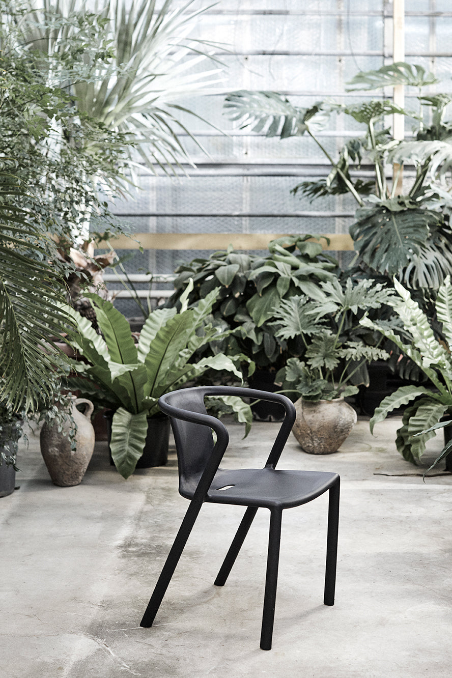 MUUBS ΒΑΖΟ Πήλινο Βάζο Trace 30 Coral Sand Terracotta H30xØ40 cm MUUBS