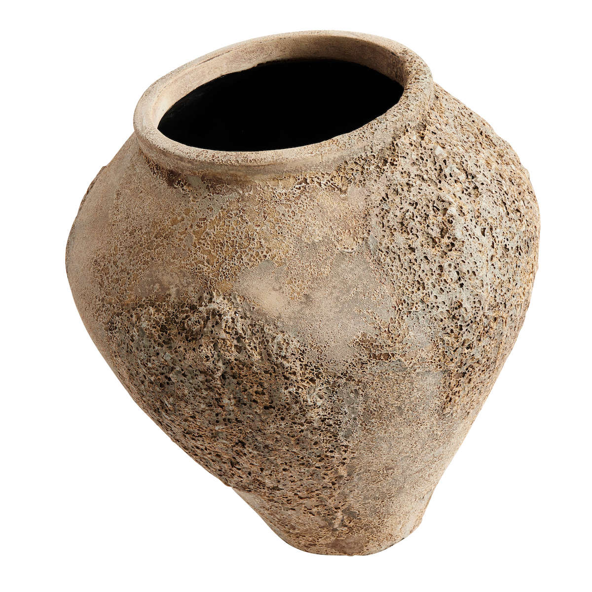MUUBS ΒΑΖΟ Πήλινο Βάζο Trace 55 Coral  Sand Terracotta H55xØ50 cm MUUBS