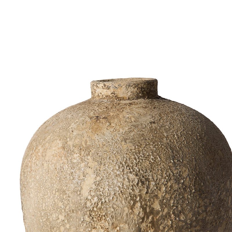 MUUBS Βάζο Luna Βάζο 60 Μπεζ Κεραμικό Τερακότα H: 60 Ø: 35cm MUUBS