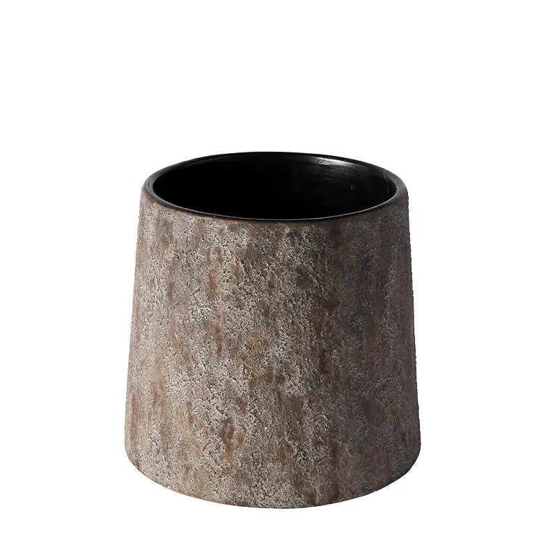 Διακοσμητικό Δοχείο Jar Haru 32 Γκρι / Τερακότα Ø34xH32 cm MUUBS