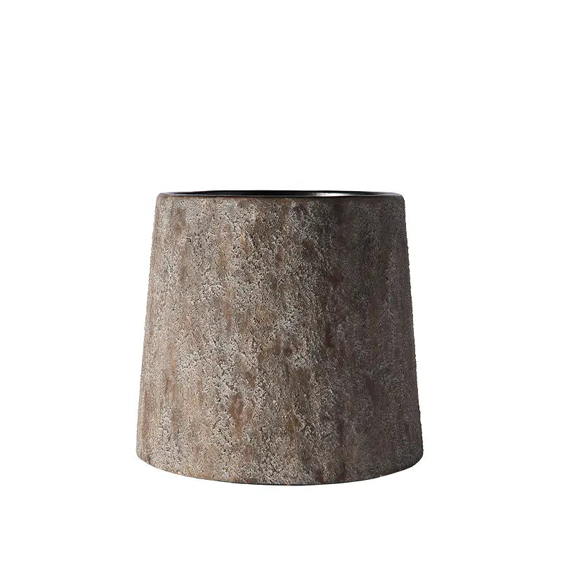 MUUBS Διακοσμητικό δοχείο Διακοσμητικό Δοχείο Jar Haru 32 Γκρι Τερακότα Ø34xH32 cm MUUBS