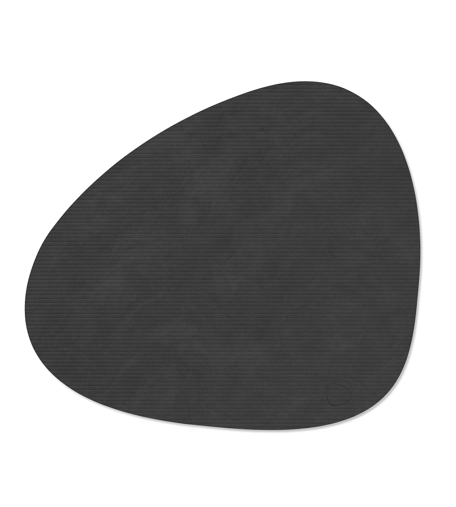 LIND DNA Σουπλά Σουπλα Curve L Corduroy Μαύρο Ανακ. Δέρμα 37x44cm LIND DNA