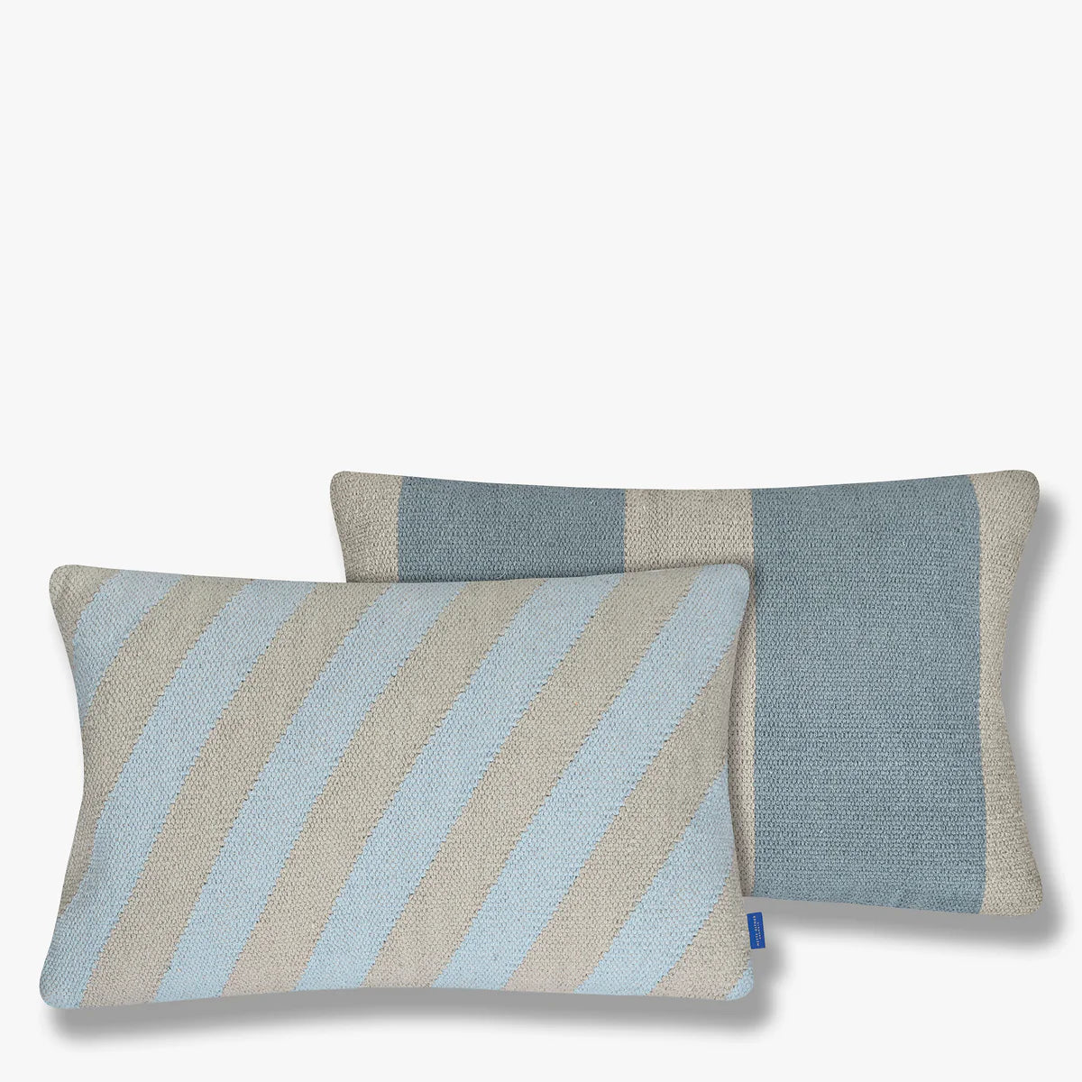 METTE DITMER Μαξιλάρι Κάλυμμα Μαξιλαριού ACROSS Κilim W40 x L60 cm 100% Βαμβάκι Γαλάζιο METTE DITMER