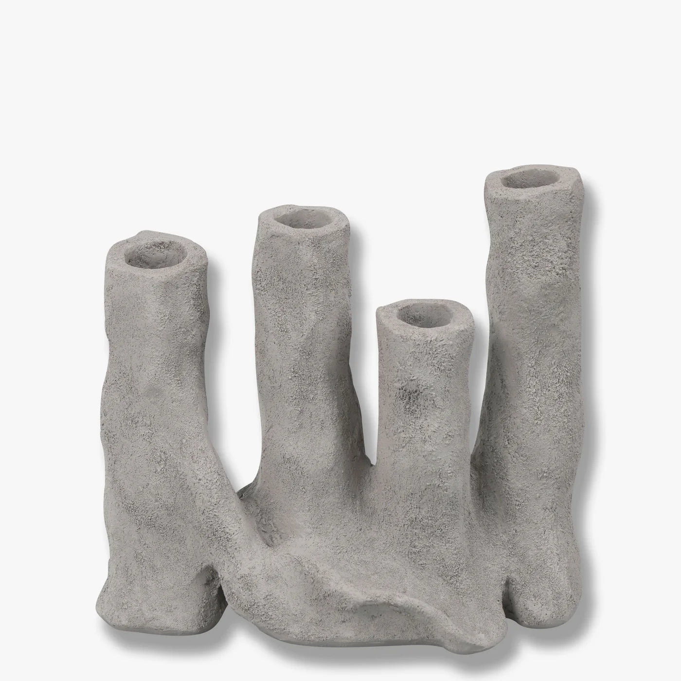 METTE DITMER Κηροπήγιο Κηροπήγιο ART PIECE Four Candleholder Πέτρα Ρητίνης Μπεζ W9,5 x L18,5 x H18 cm METTE DITMER