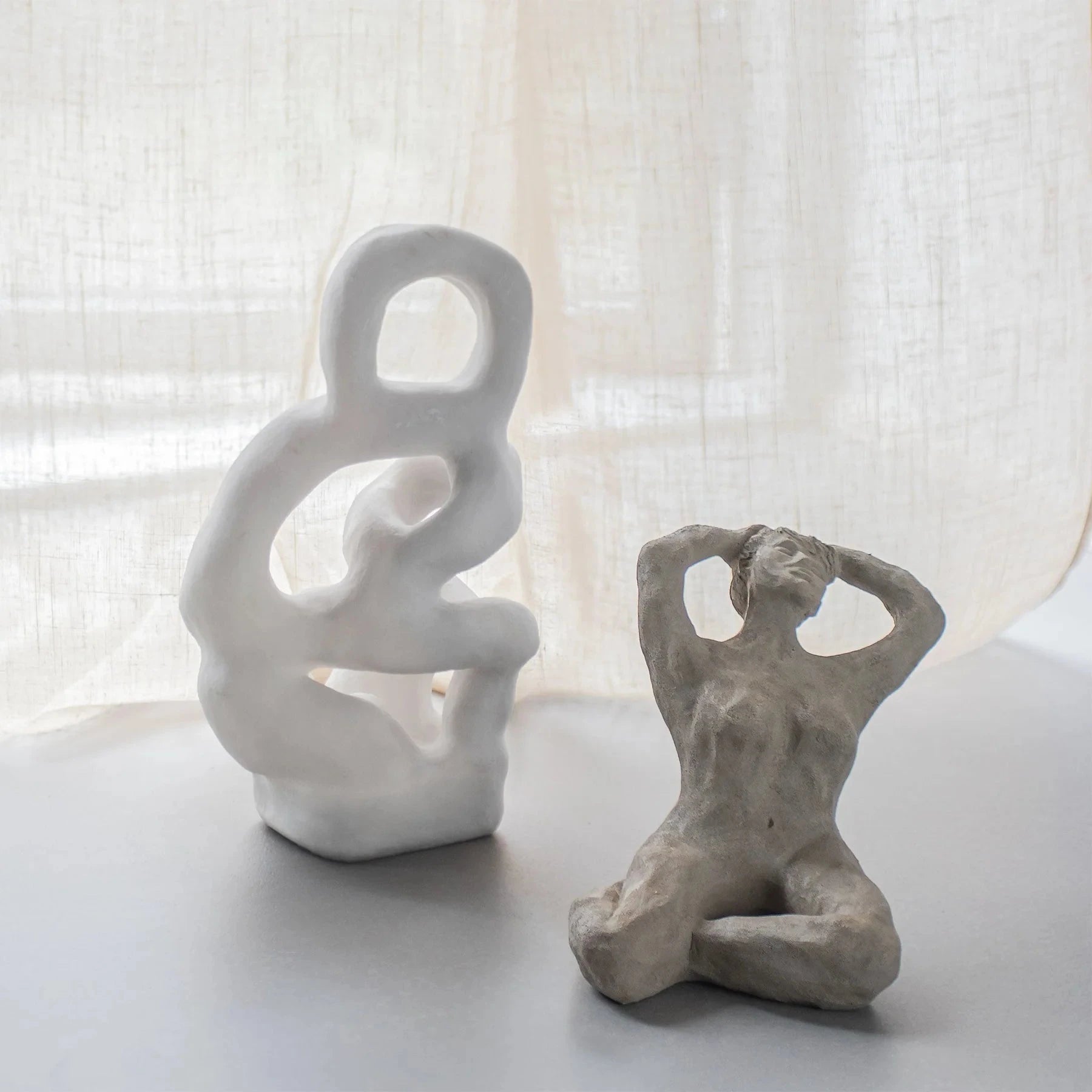 METTE DITMER Γλυπτό Διακοσμητικό Γλυπτό Gaia Art Piece - Πέτρινη Ρητίνη Απόχρωση Sand W16,5 x L22,5 x H18,5 cm METTE DITMER