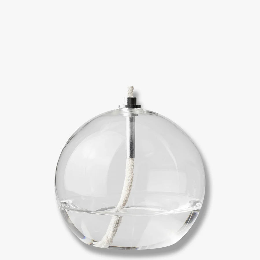 Λάμπα Λαδιού AURA Medium - Διάφανο Γυαλί Ø9,5 x H10 cm METTE DITMER