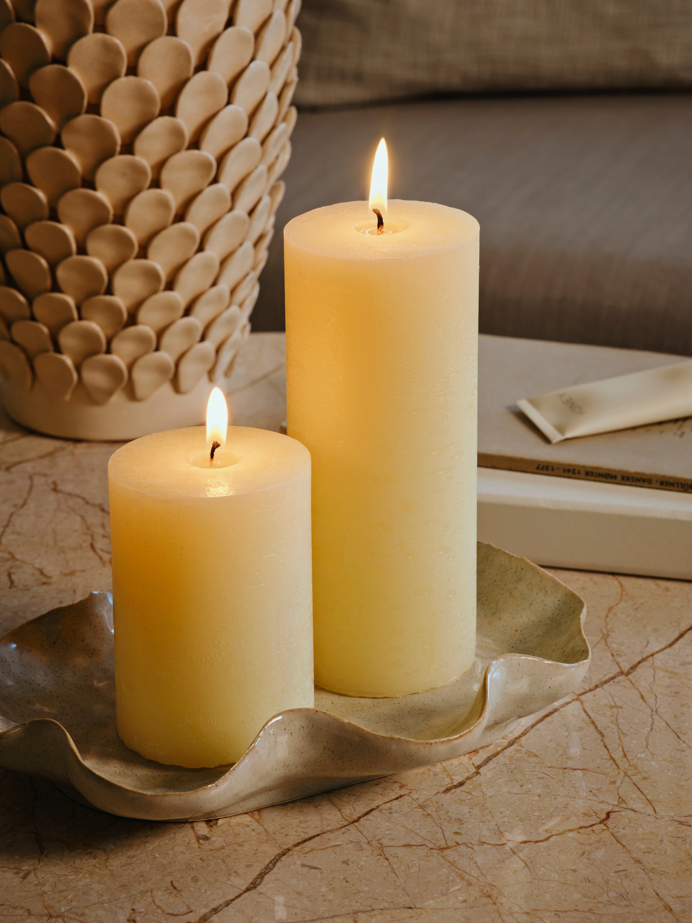 ητικό Πιάτο Cori Off White Reactive Glazed Κεραμικό W24 x L16,5 x H4 cm Broste Copenhagen
