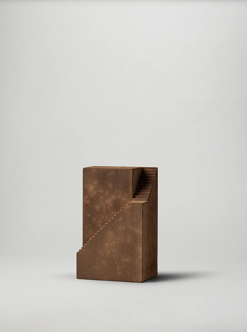 Βιβλιοστάτης Norm I - Συνθετική Άμμος Καφέ 9 x 13 x 20.5 cm HintsDeco