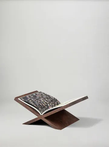 Βιβλιοστάτης Rest - Smoked Oak Καφέ 34 x 15 x 24 cm HintsDeco