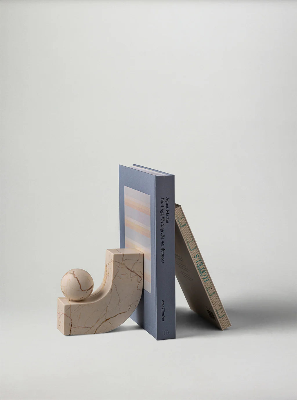 Βιβλιοστάτης Equi Sofita Beige - Μάρμαρο Μπεζ 6 x 15 x 15 cm HintsDeco