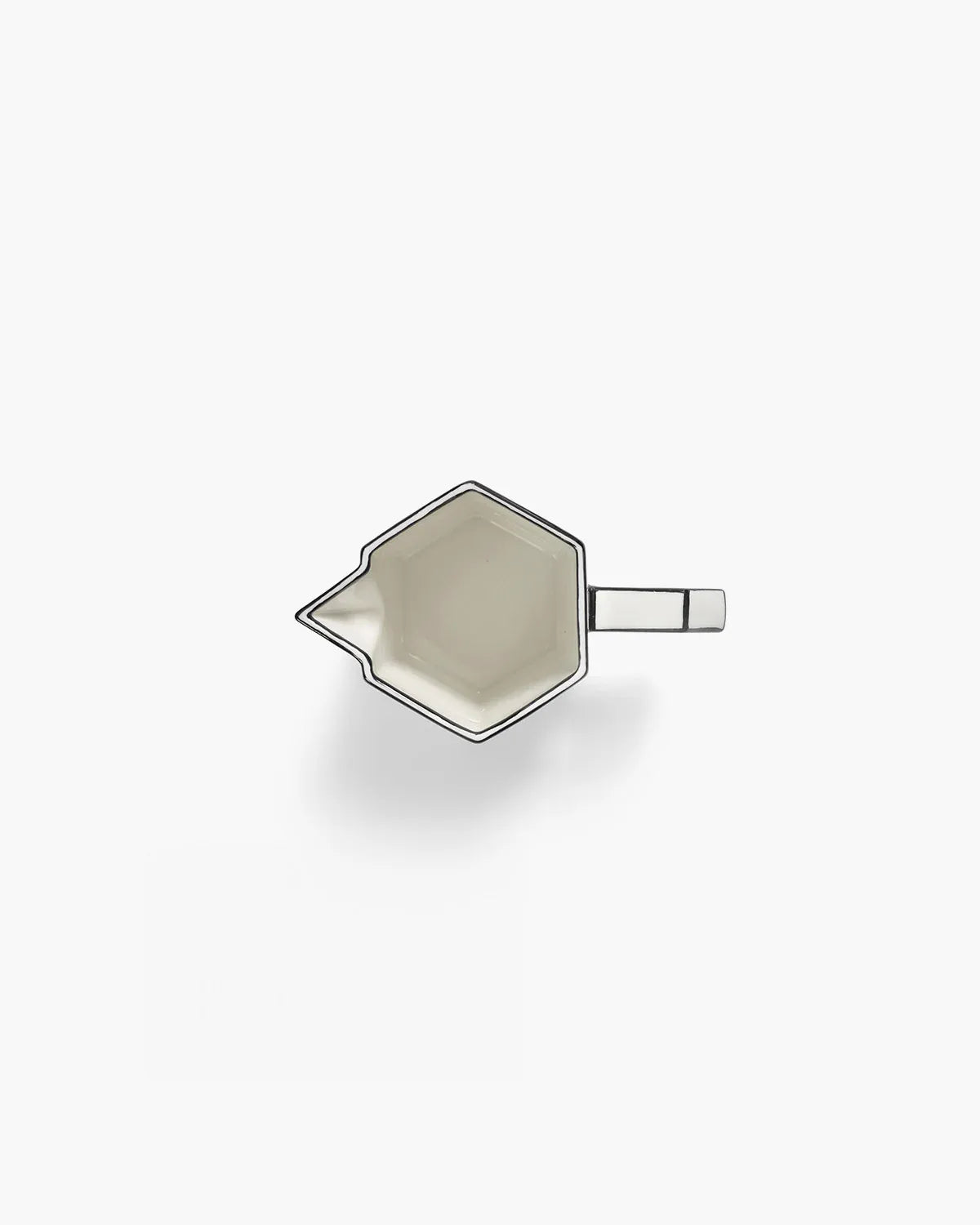 Κανάτα Carte Blanche - Πορσελάνη Άσπρη Μαύρη L12 x W7.2 x H9.4 cm SERAX