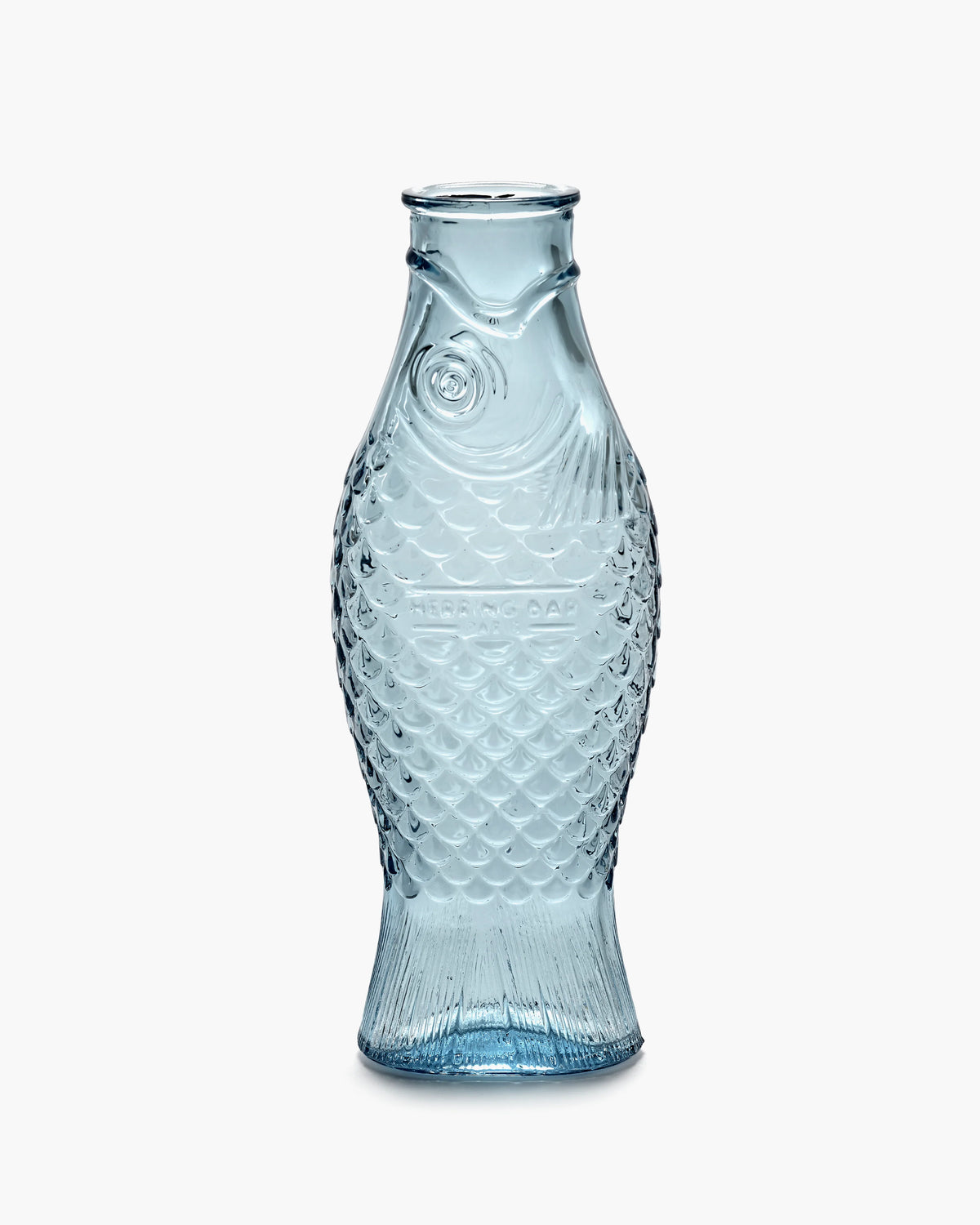 Καράφα Fish & Fish - Γυάλινη Ανοιχτό Μπλε L10.6 x W7.5 x H29 cm SERAX