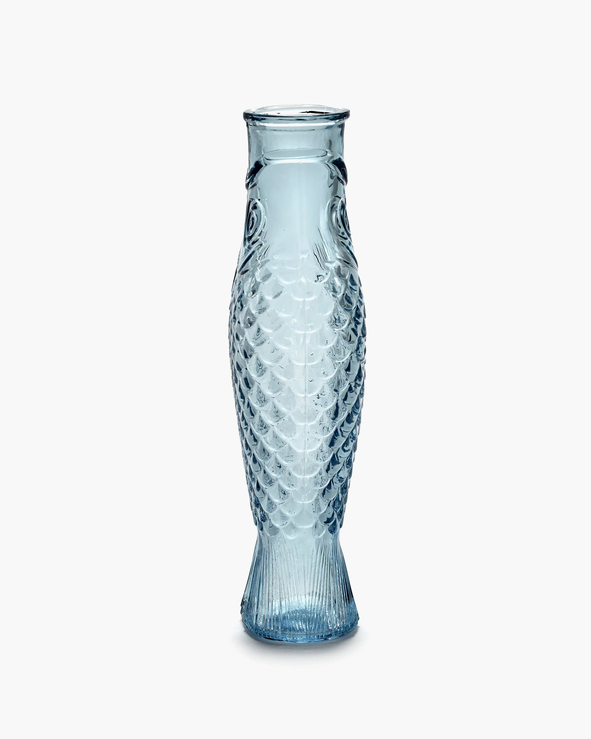 Καράφα Fish & Fish - Γυάλινη Ανοιχτό Μπλε L10.6 x W7.5 x H29 cm SERAX