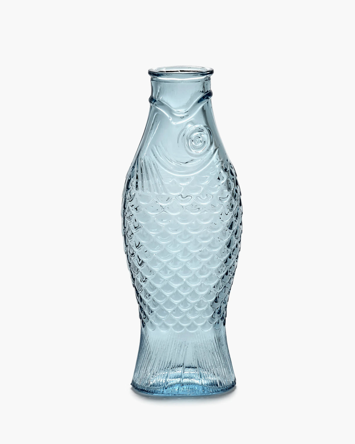 Καράφα Fish & Fish - Γυάλινη Ανοιχτό Μπλε L10.6 x W7.5 x H29 cm SERAX