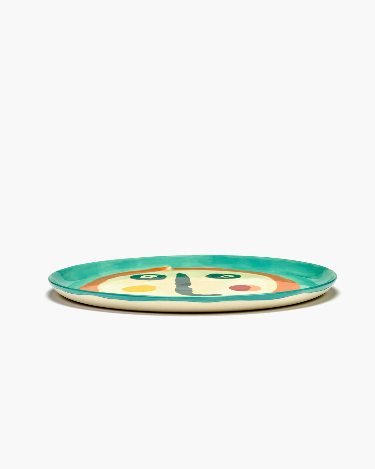 Πιάτο Feast Face 2 - Κεραμικό Πολύχρωμο L35 x W35 x H2 cm SERAX