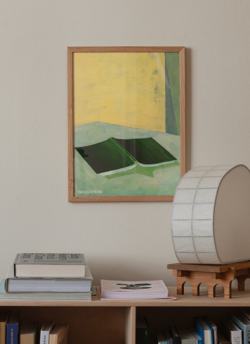 THE POSTER CLUB Poster Πόστερ The Book Πράσινο Κίτρινο 50 x 70 cm THE POSTER CLUB