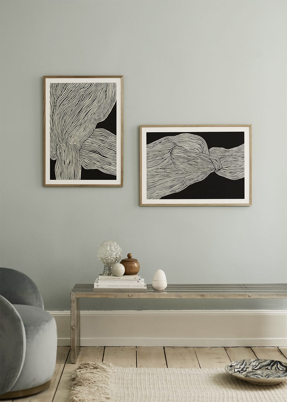THE POSTER CLUB Poster Πόστερ The Line no 13 Rebecca Hein (50x70) cm Μαύρο Sustainable Paper THE POSTER CLUB