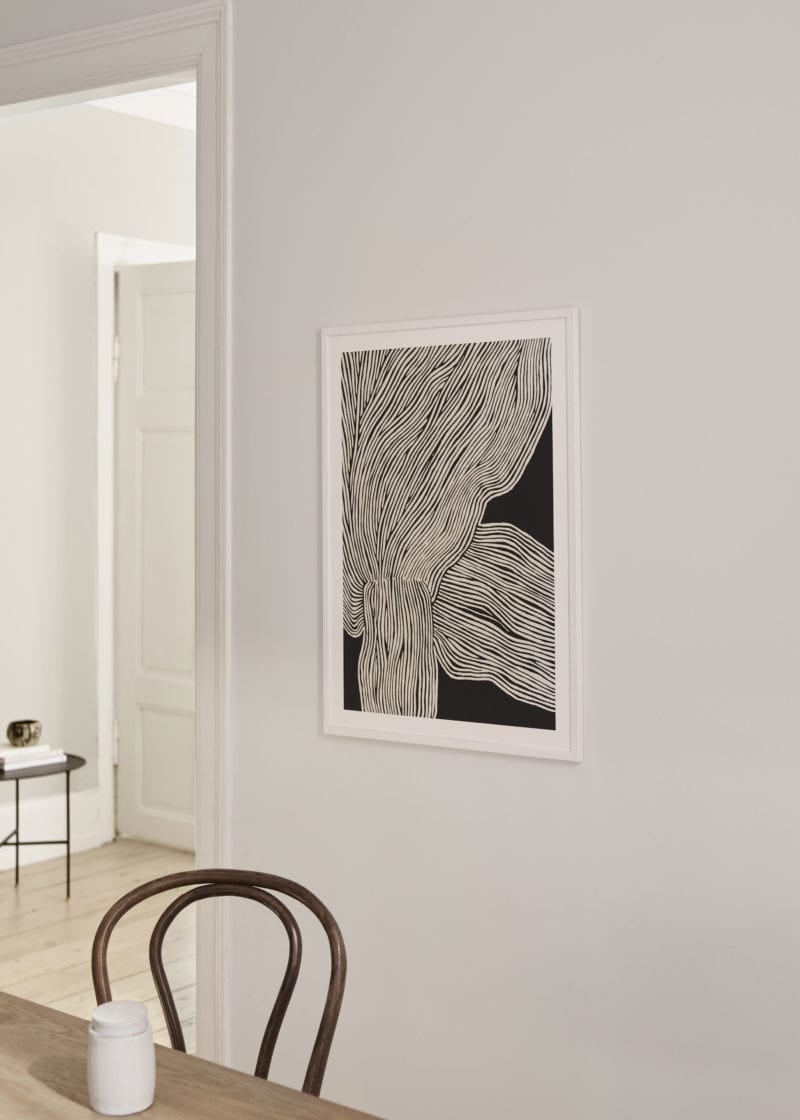 THE POSTER CLUB Poster Πόστερ The Line no 13 Rebecca Hein (50x70) cm Μαύρο Sustainable Paper THE POSTER CLUB