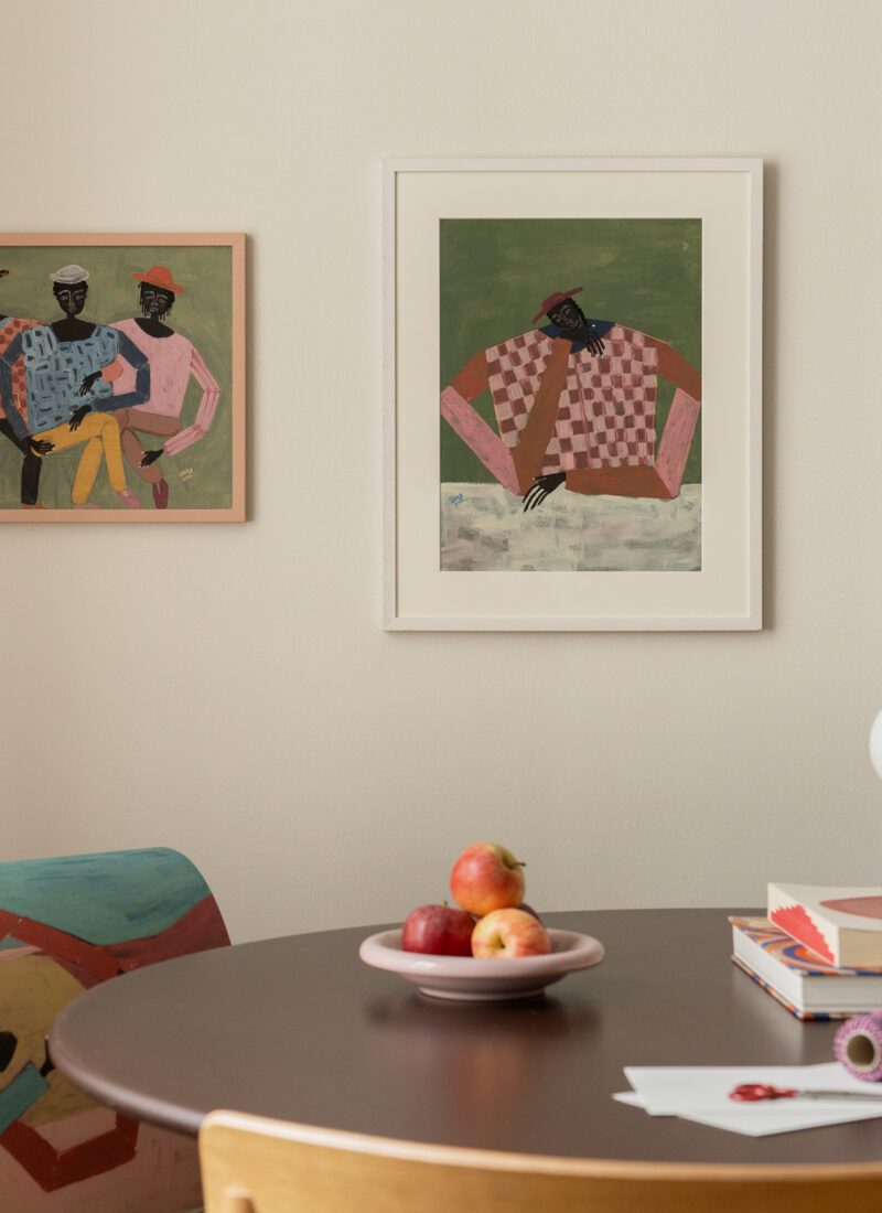THE POSTER CLUB Poster Πόστερ Hanging Out - Πολύχρωμο 50 x 70 cm THE POSTER CLUB