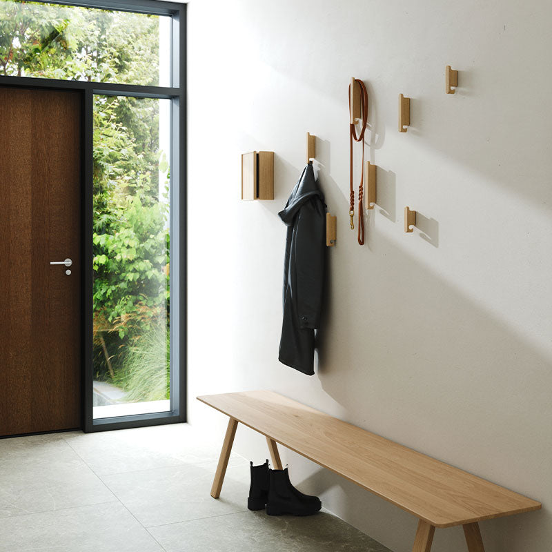 Ντουλάπι Κλειδιών Τοίχου NT - Ξύλο Δρυός Φυσική Απόχρωση W19,8 x D9,5 x H25 cm ANDERSEN