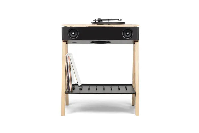 LX Turntable Connect Walnut της La Boite concept, ηχοσύστημα Hi-Fi με ενσωματωμένο πικάπ σε φινίρισμα δρυς