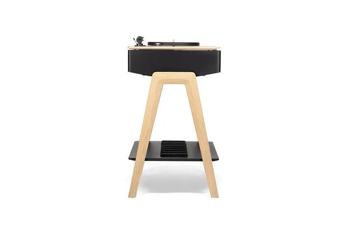 LX Turntable Connect Walnut της La Boite concept, ηχοσύστημα Hi-Fi με ενσωματωμένο πικάπ σε φινίρισμα δρυς