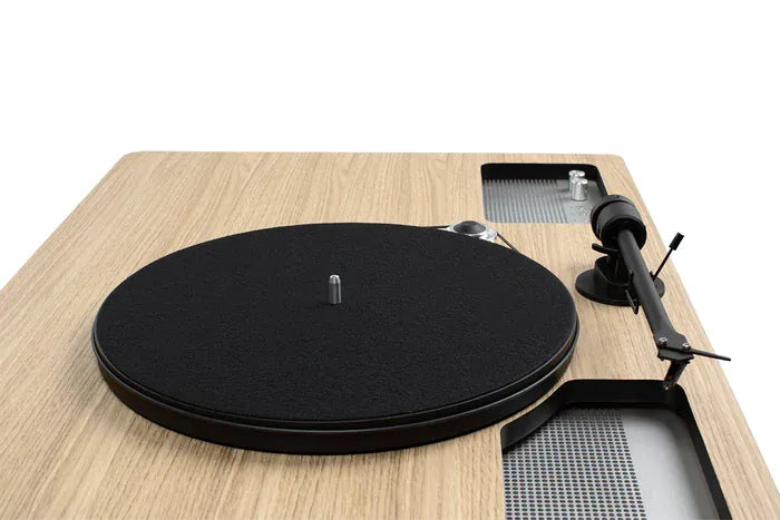 LX Turntable Connect Walnut της La Boite concept, ηχοσύστημα Hi-Fi με ενσωματωμένο πικάπ σε φινίρισμα δρυς