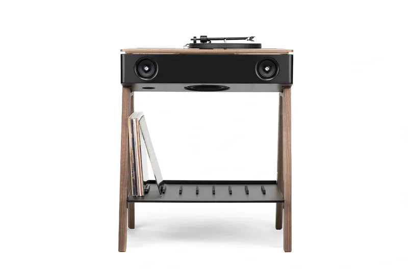 LX Turntable Connect Walnut της La Boite concept, ηχοσύστημα Hi-Fi με ενσωματωμένο πικάπ σε φινίρισμα καρυδιάς