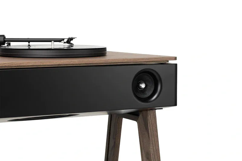 LX Turntable Connect Walnut της La Boite concept, ηχοσύστημα Hi-Fi με ενσωματωμένο πικάπ σε φινίρισμα καρυδιάς