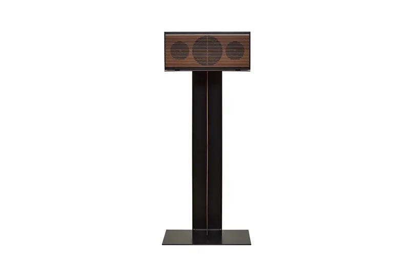 Βάση Ηχείου PR Link Base PR Link, Ατσάλι Soft Μπεζ/ Φυσικό Ξύλο, L38cm x W27cm x H74.5cm La Boite Concept