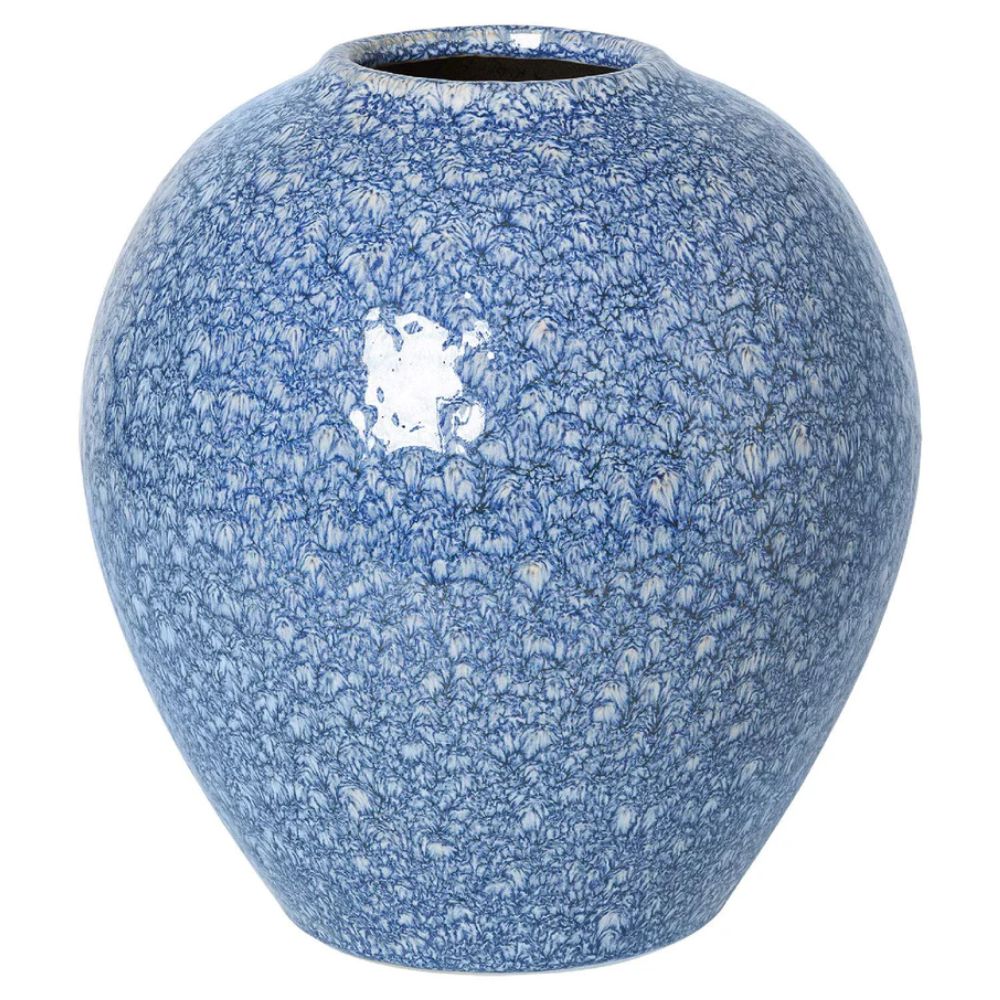 Βάζο Ingrid Μ Μπλε Kεραμικό 24x 24x 25.5 cm BROSTE COPENHAGEN