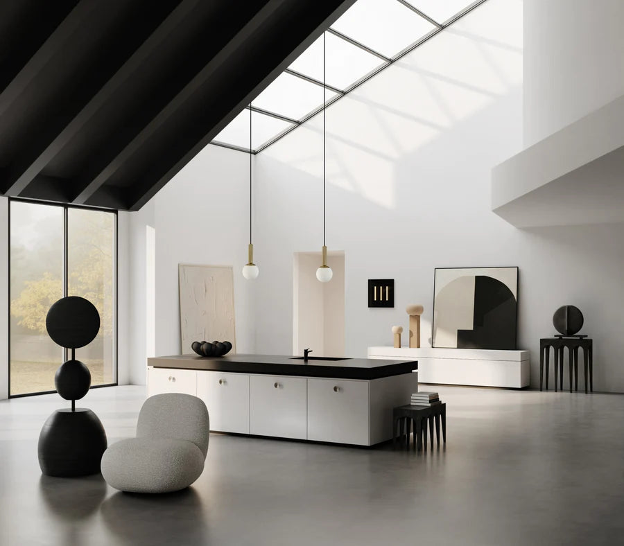 101 COPENHAGEN Βάζο Βάζο, Sumo Big, Σκούρο Καφέ, Κεραμικό, H 44xW44xL43,5 cm 101 Copenhagen