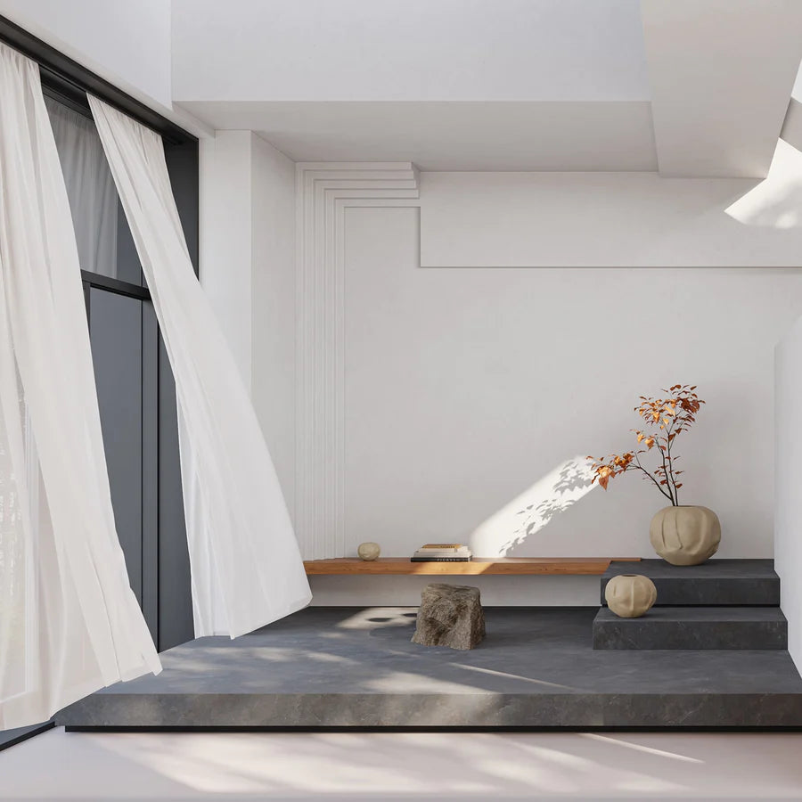 101 COPENHAGEN Βάζο Orimono Vase Mini Κεραμικό Διακοσμητικό Βάζο Μπεζ Η9.5x12x12cm 101 COPENHAGEN