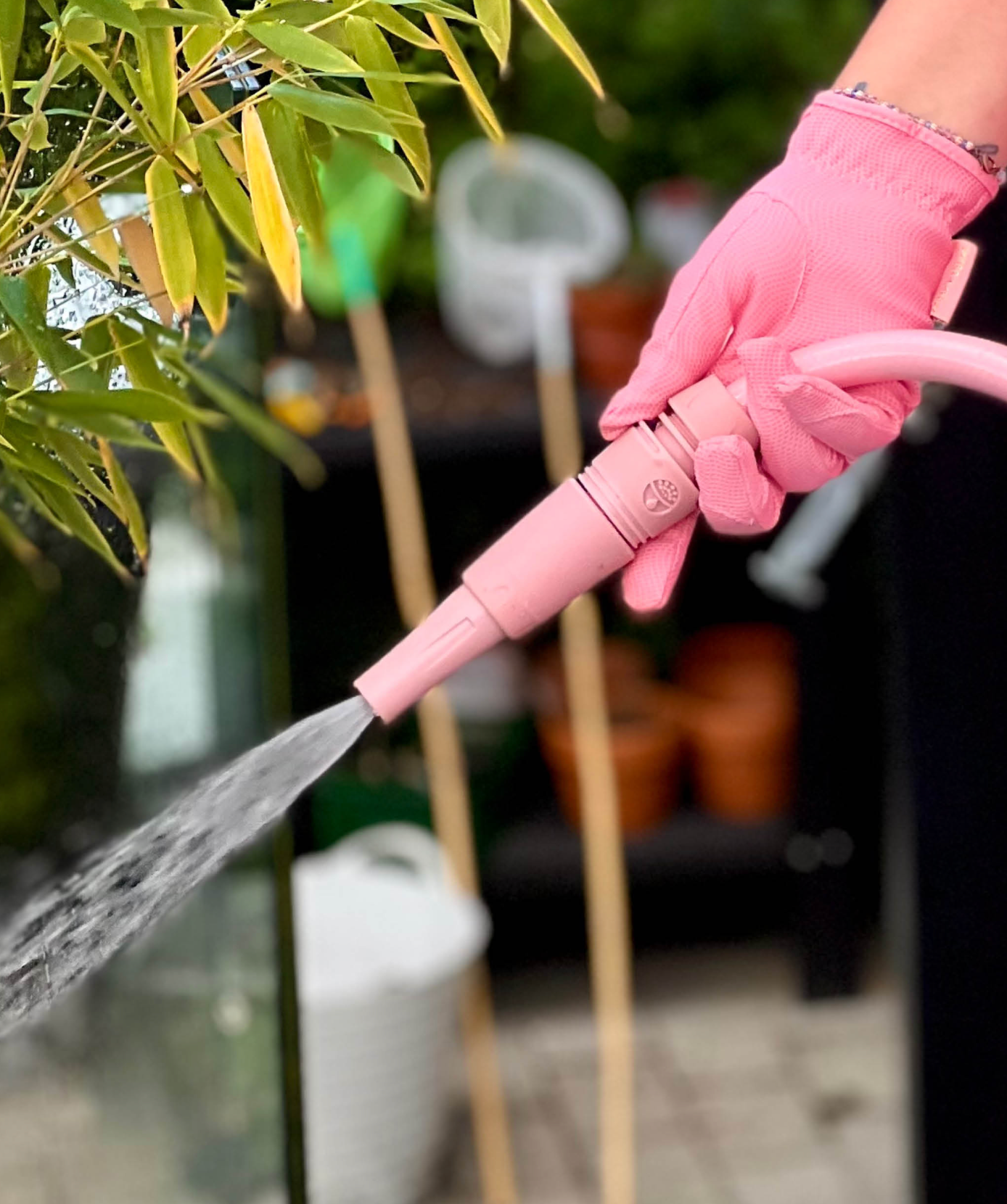 GARDEN GLORY Garden Kit Garden Glory Hose Kit Rusty Rose (Περιλαμβάνει Λάστιχο-Ακροφύσιο-Βάση Λάστιχου)Διάμ. Βάσ. :12x32xH24cm Μήκος Λάστ. 20m