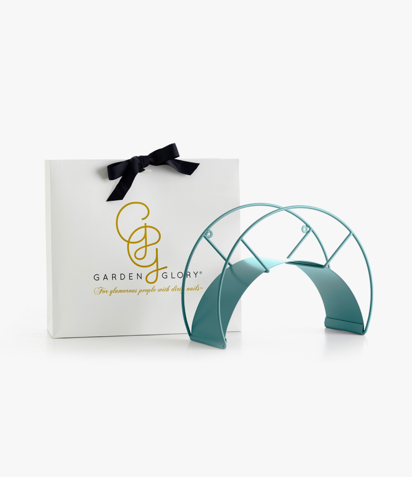 GARDEN GLORY Garden Kit Hose Kit Caribbean Kiss Τιρκουάζ (Περιλαμβάνει Λάστιχο-Ακροφύσιο-Βάση Λάστιχου)Διάμ. Βάσ. :12x32xH24cm Μήκος Λάστ. 20m Garden Glory