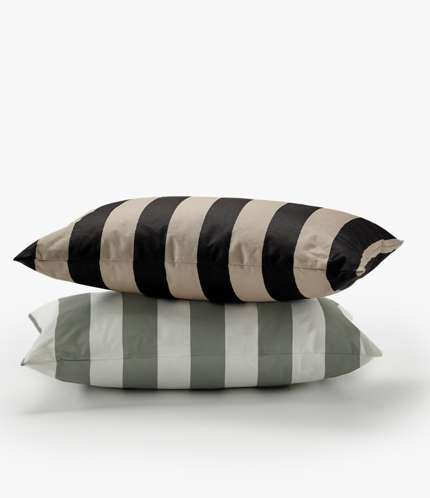 GARDEN GLORY Μαξιλάρι Μαξιλάρι Κήπου Stripe Πράσινο/ Μπεζ H30 x W50cm 100% OEKO-TEX Polyester Garden Glory
