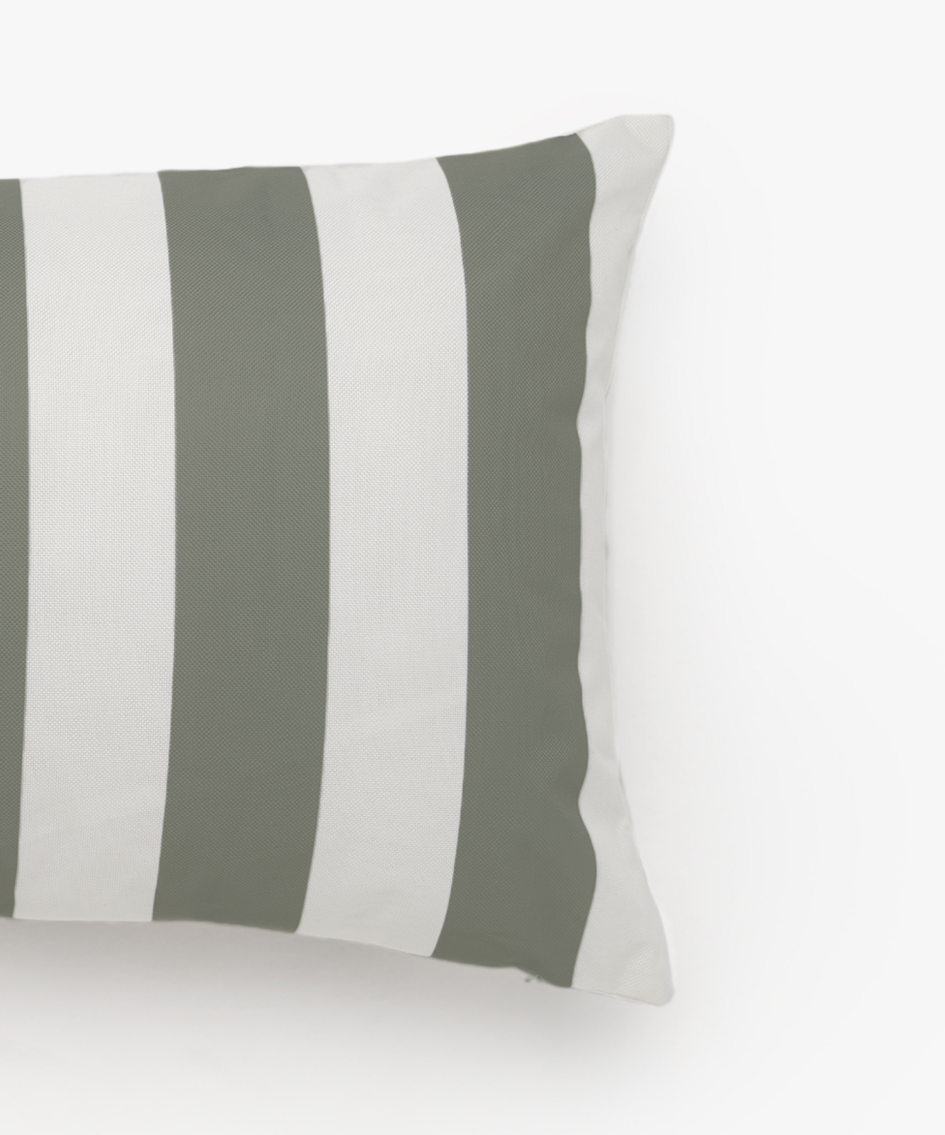 GARDEN GLORY Μαξιλάρι Μαξιλάρι Κήπου Stripe Πράσινο/ Μπεζ H30 x W50cm 100% OEKO-TEX Polyester Garden Glory