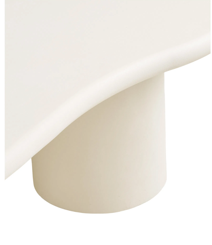 HOUSE NORDIC Coffee Table Palmera Coffee Table Light Γκρι W80xL120xΗ35 cm Ξύλο Με Όψη Τσιμέντου NORDIC HOUSE