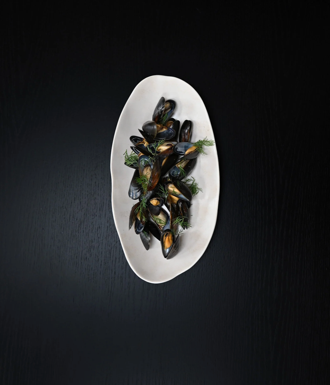 101 COPENHAGEN Διακοσμητικός Δίσκος Πιατέλα Native Oval Tray, Medio Stoneware Άσπρο Birch L30/ W16/ H3,5 cm 101 COPENHAGEN