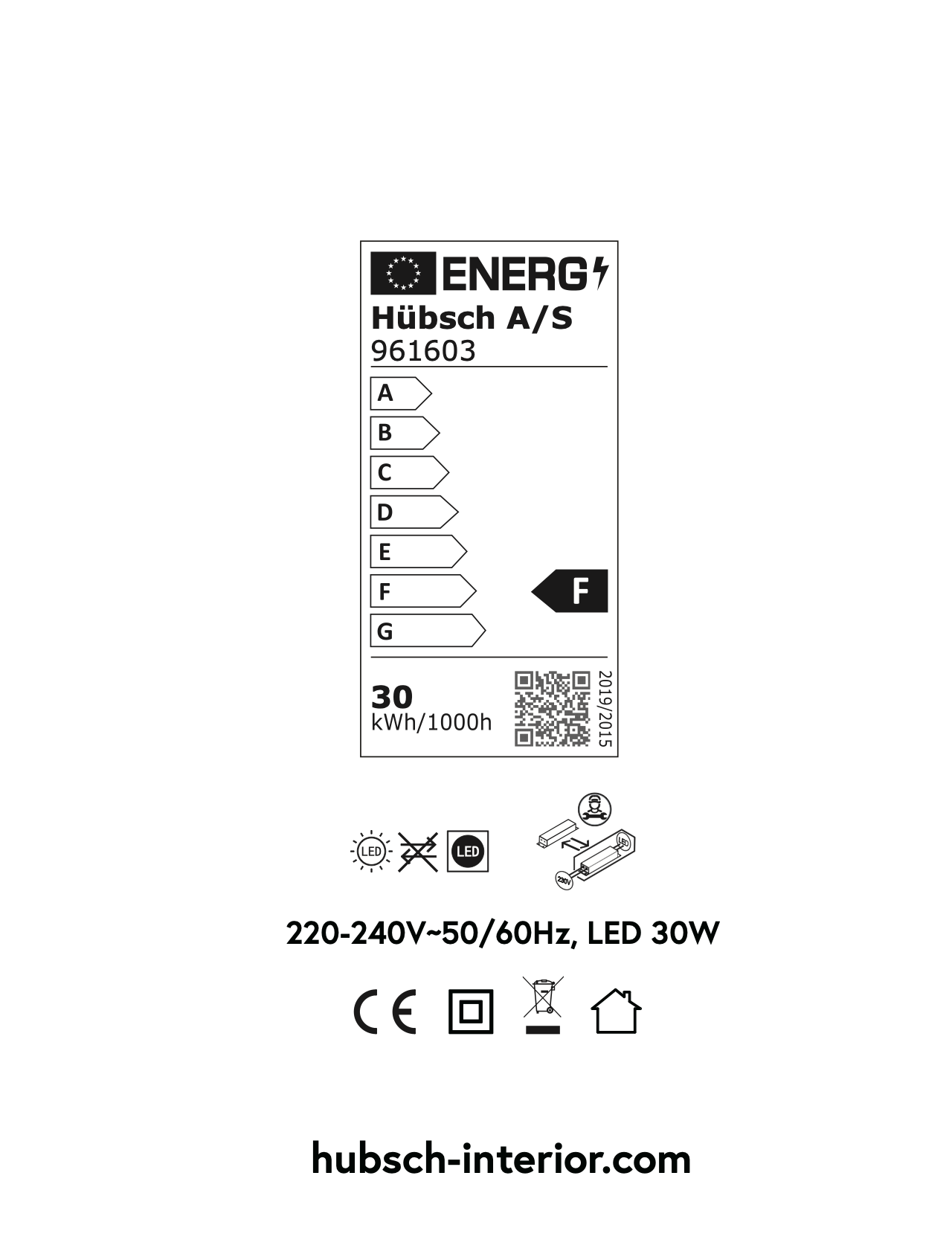 Stage Φωτιστικό Οροφής Μεταλλικό Μπλε LED 22x20xh27cm HUBSCH