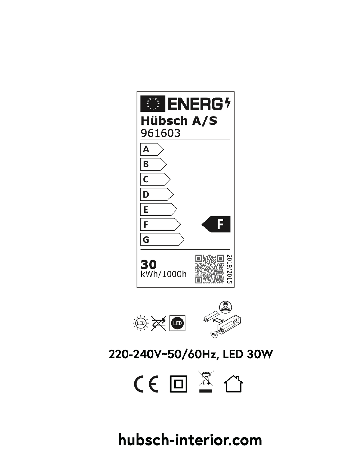 Stage Φωτιστικό Οροφής Μεταλλικό Μπλε LED 22x20xh27cm HUBSCH