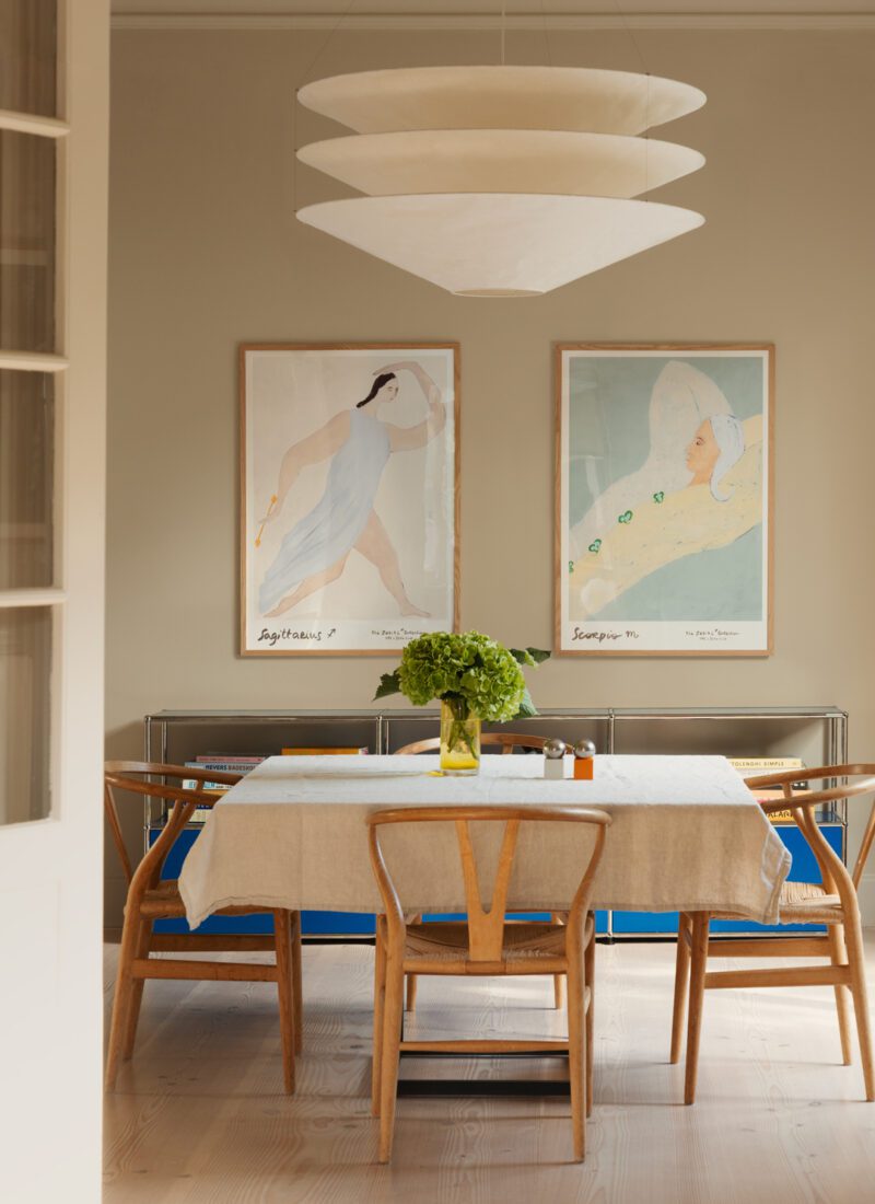 THE POSTER CLUB Poster Πόστερ Sagittarius - Μπεζ Γαλάζιο 50 x 70 cm THE POSTER CLUB