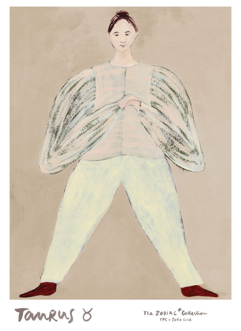 THE POSTER CLUB Poster Πόστερ Taurus - Γήινοι Τόνοι 30 x 40 cm THE POSTER CLUB