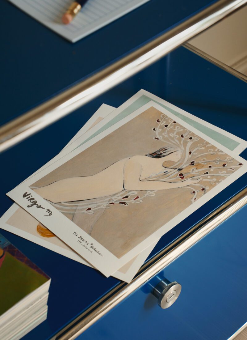 THE POSTER CLUB Poster Πόστερ Virgo - Γήινοι Τόνοι 30 x 40 cm THE POSTER CLUB