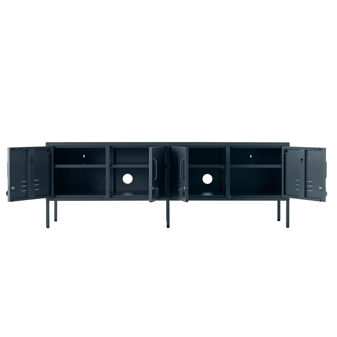 Μεταλλικό Ντουλάπι Locker The Standard Slate Γκρι Χάλυβας H57cm x W162cm x D40cm Mustard