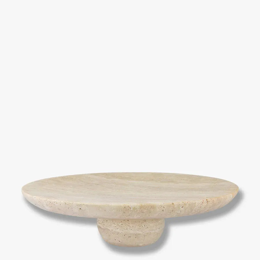 Διακοσμητική πιατέλα TRAVERTINE Linen – Ø32 εκ. METTE DITMER
