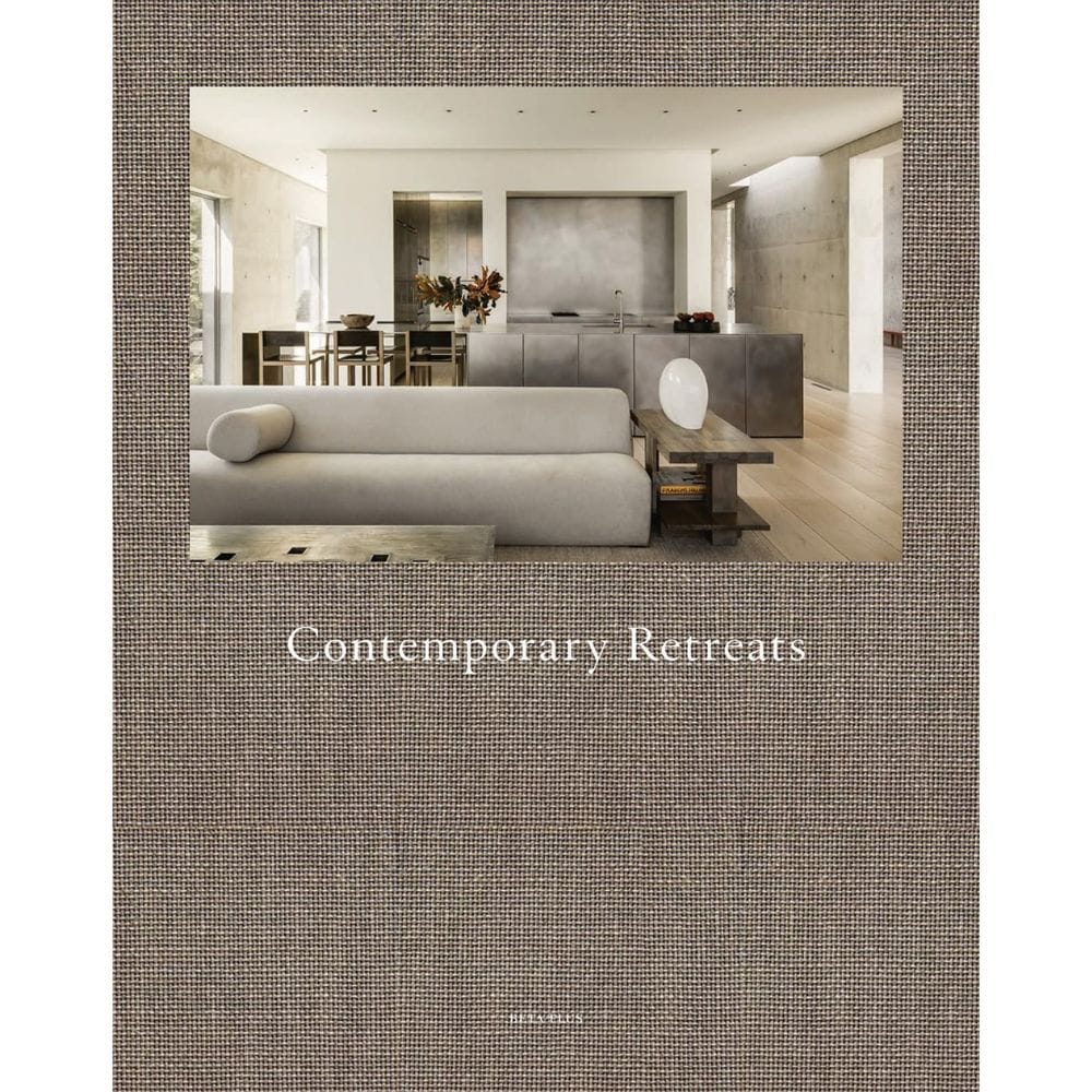Βιβλίο Τεχνης Contemporary Retreats, Γκρι, 28×3,5×34,5 cm, Hintsdeco