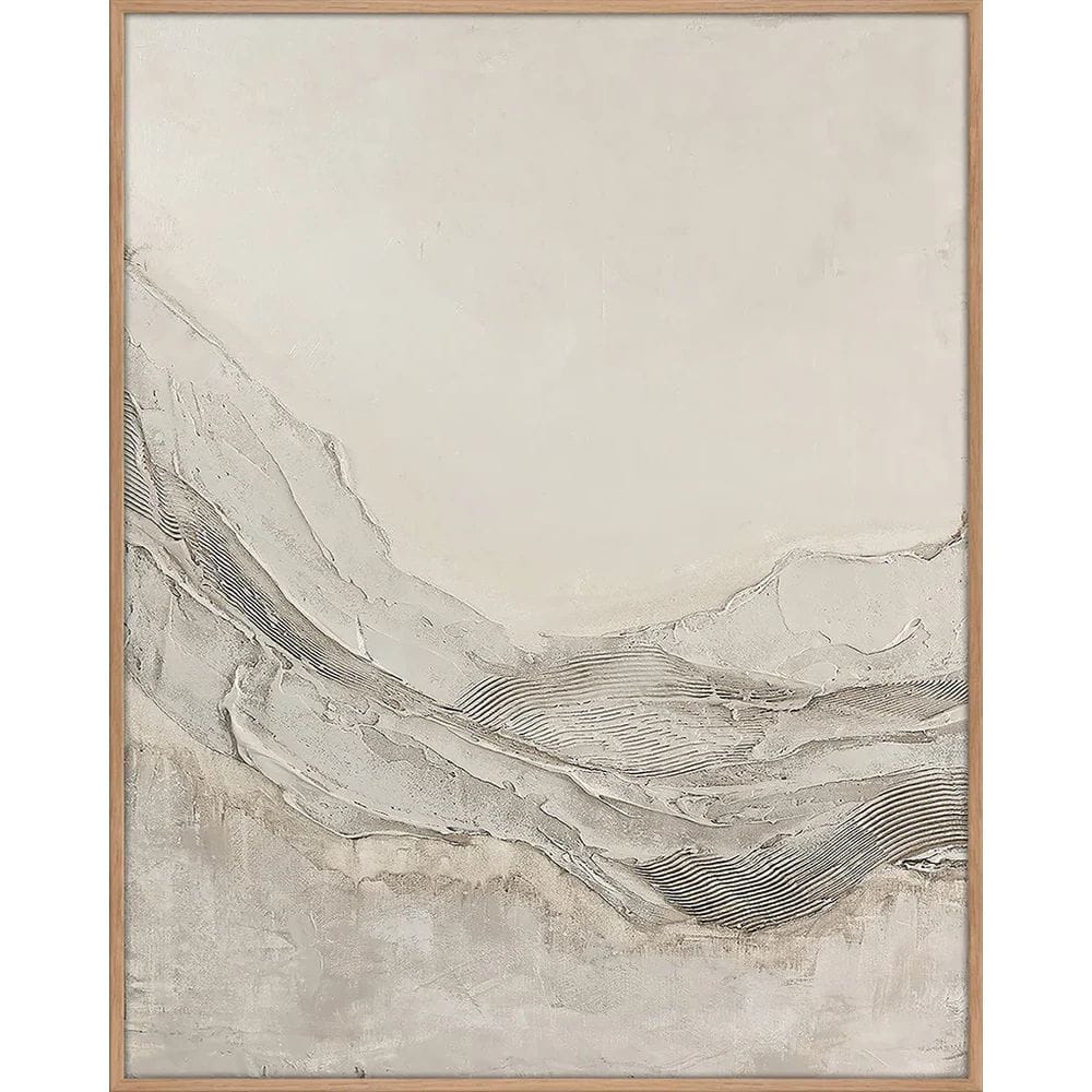 Έργο Τέχνης Horizon Nordic Art - Δρύινη Κορνίζα W80 x H100 cm MALERIFABRIKKEN